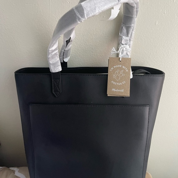 Madewell Medium Transport Faux Leather Tote Cactus Edition - Picture 2 of 8